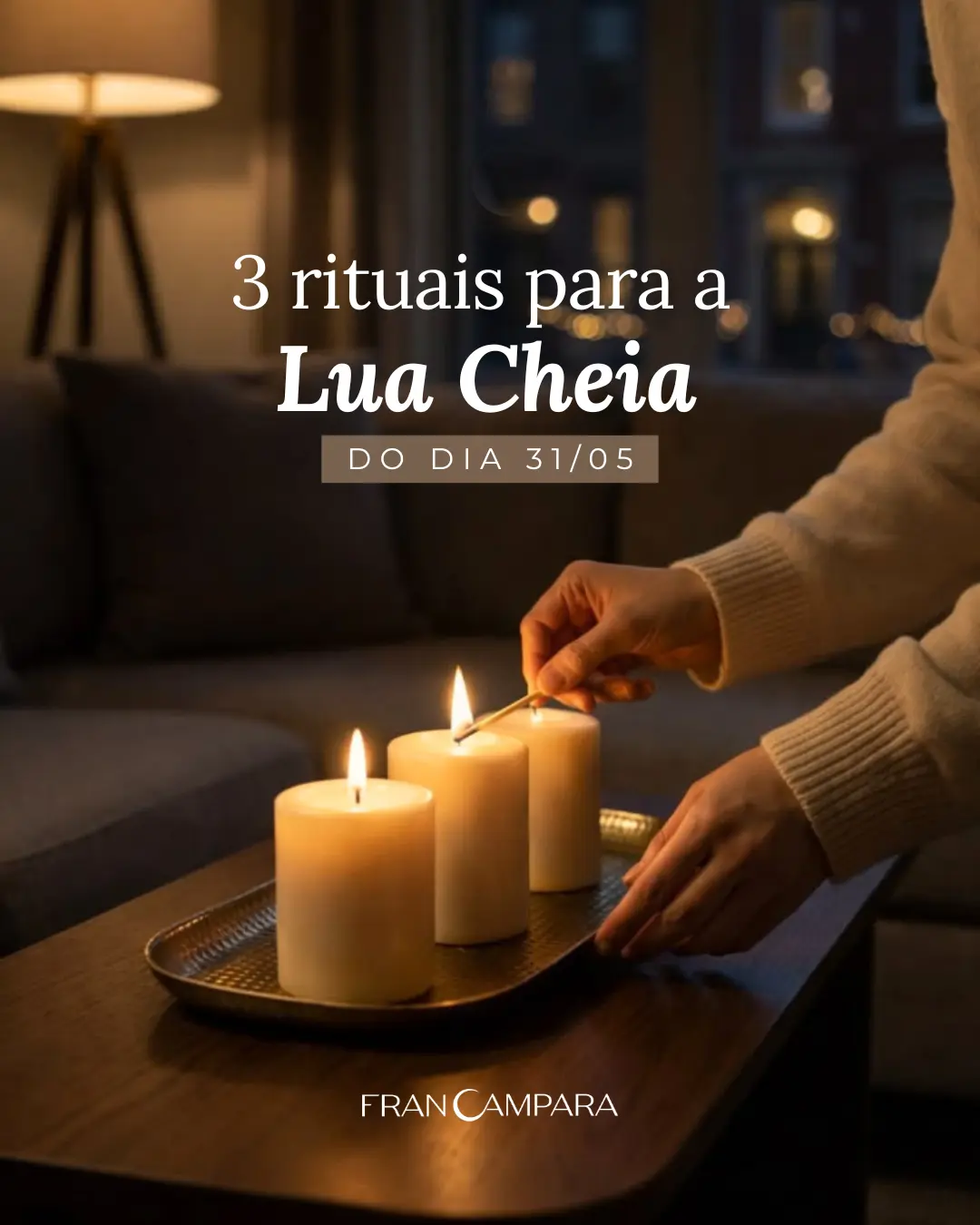 3 rituais para a Lua Cheia do dia 3105